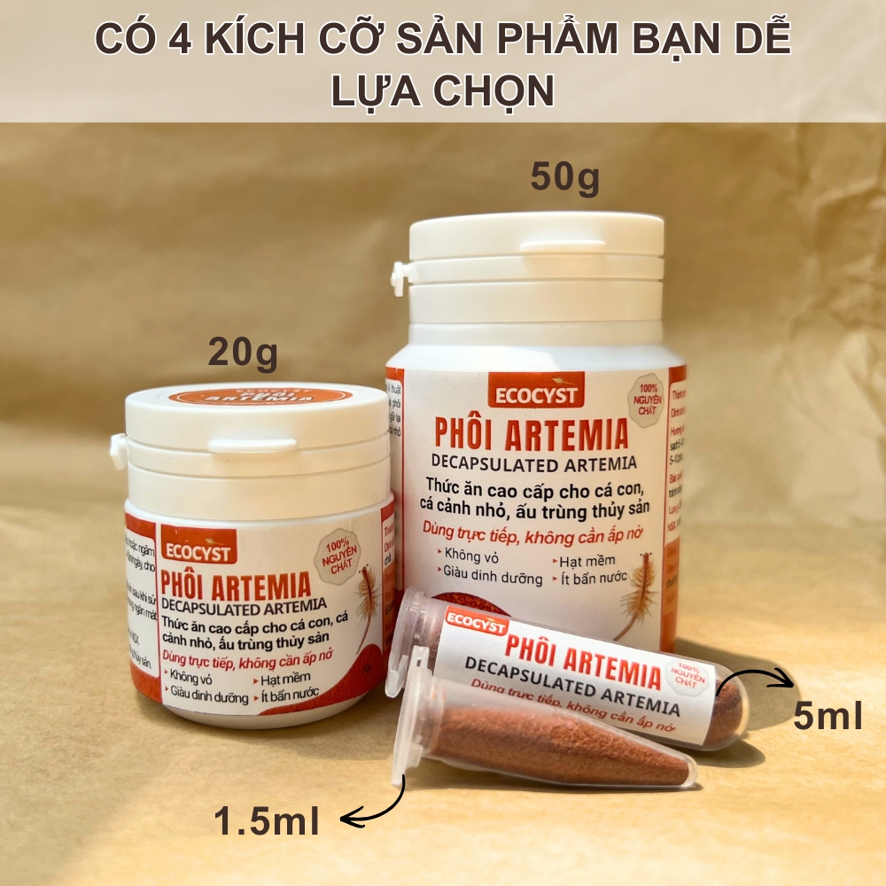 Phôi Artemia Sấy - Ảnh 9